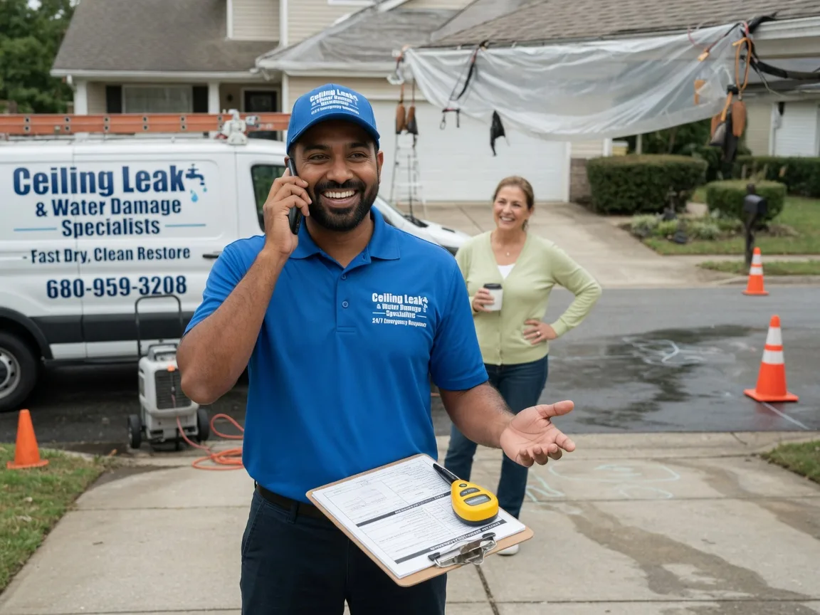 Ceiling Leak Cleanup Pavilion, NY FAQs